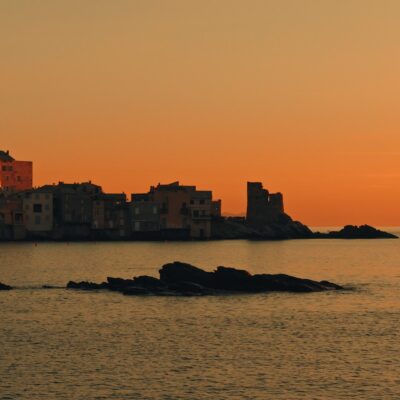 Erbalunga au lever de soleil