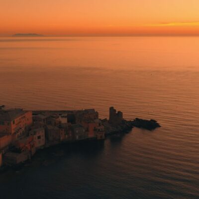 Erbalunga au lever de soleil