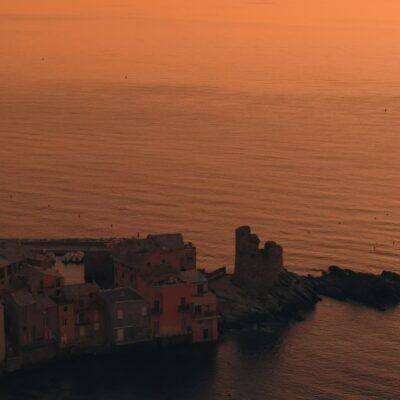 Erbalunga au lever de soleil