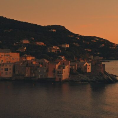 Erbalunga au lever  de soleil