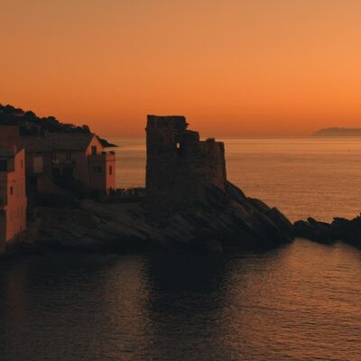 Lever de soleil à Erbalunga