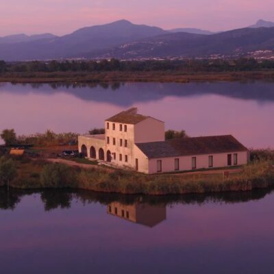 Etang de Biguglia au lever de soleil