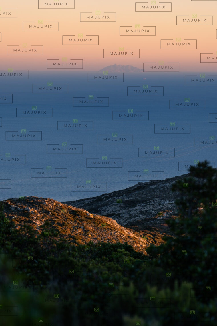 Coucher de soleil depuis  Gratera