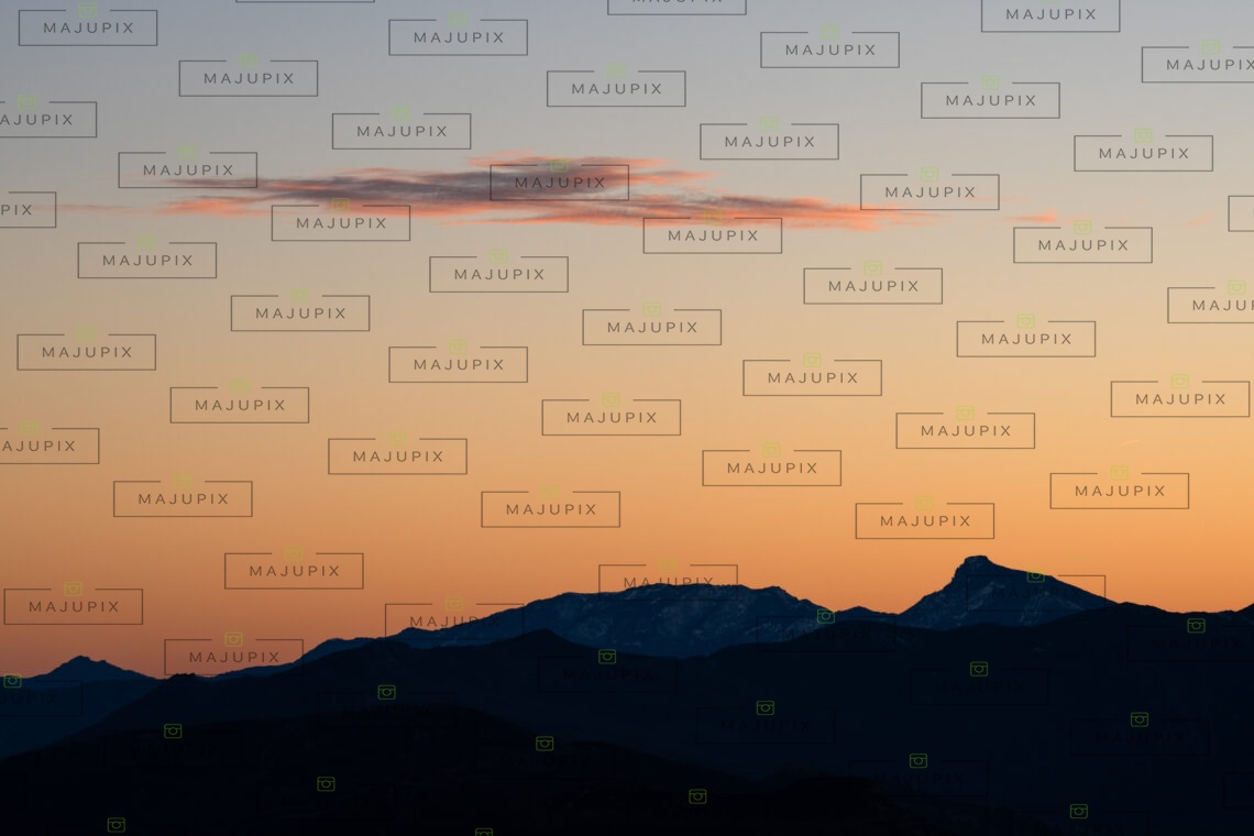 Coucher de soleil à Gratera