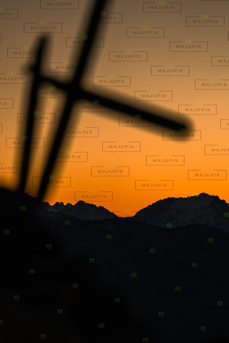 Coucher de soleil à Gratera