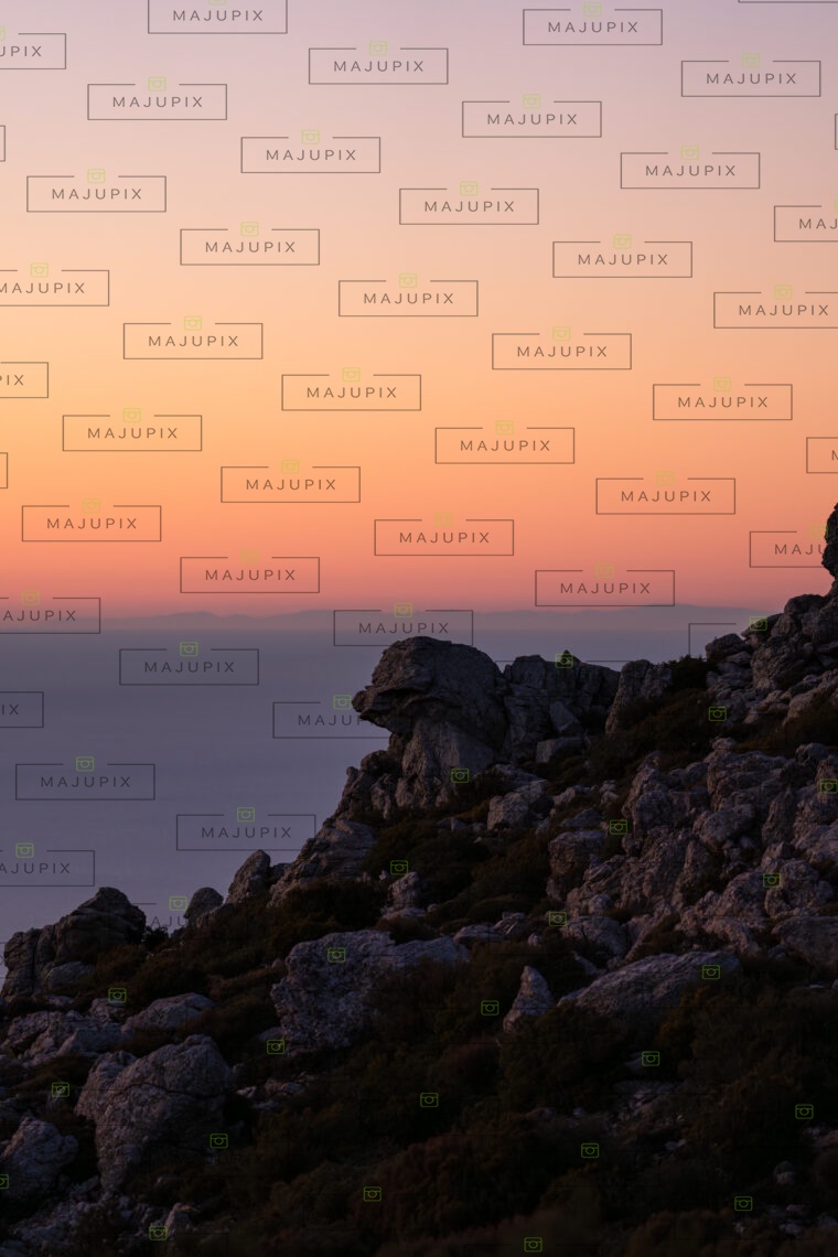 Coucher de soleil depuis Gratera