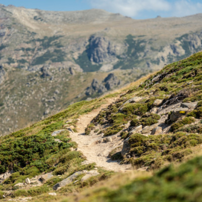 Sentier I Pozzi depuis le Val d'Ese