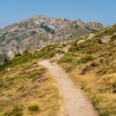 Sentier I Pozzi depuis le Val d'Ese