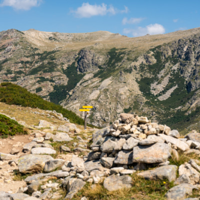 Sentier I Pozzi depuis le Val d'Ese