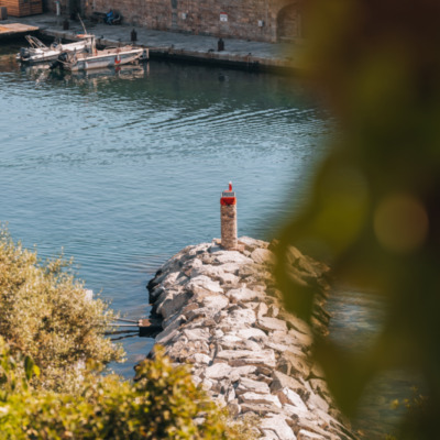 Port de Bastia vue du Jardin Romieu