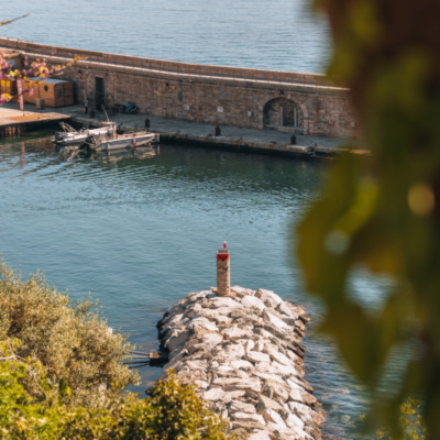 Port de Bastia depuis le Jardin Romieu