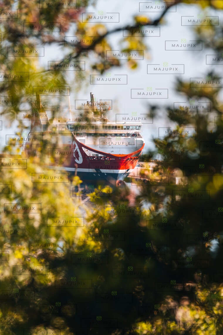 Port de Bastia depuis le jardin Romieu