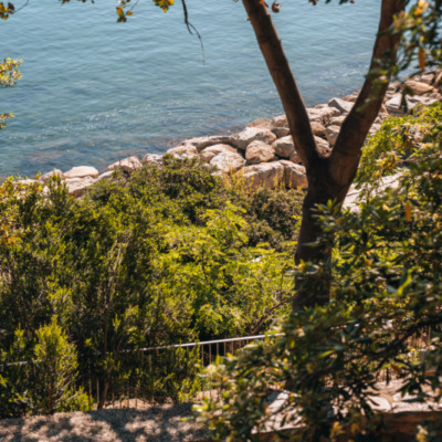 Vieux port de Bastia depuis le Jardin Romieu