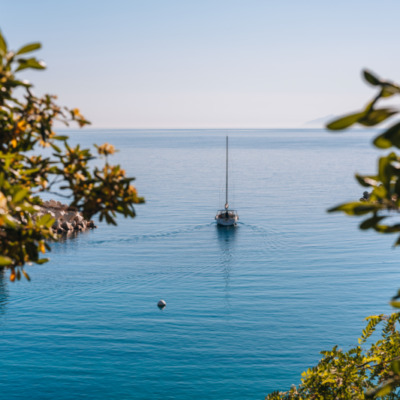Vieux port de Bastia depuis le Jardin Romieu