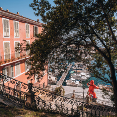 Vieux port de Bastia depuis le Jardin Romieu