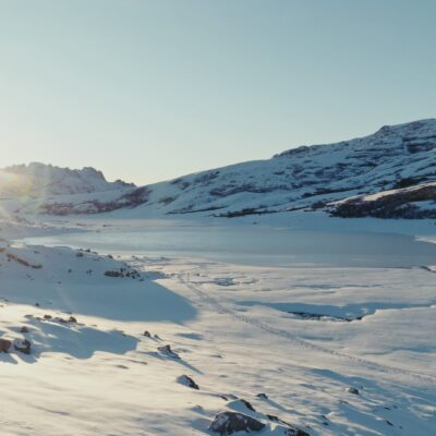 Lever de soleil au lac Ninu