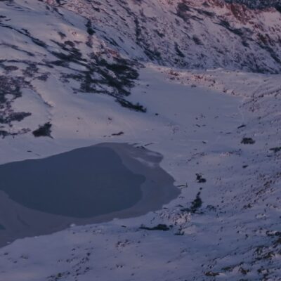 Lever de soleil au lac de Ninu