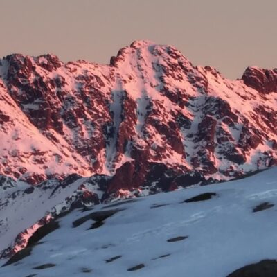 Lever du soleil au lac de Ninu