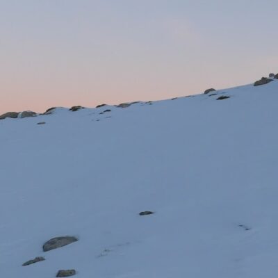 Lever de soleil au lac de Ninu
