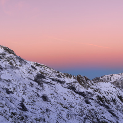 Lever de soleil au lac de Ninu