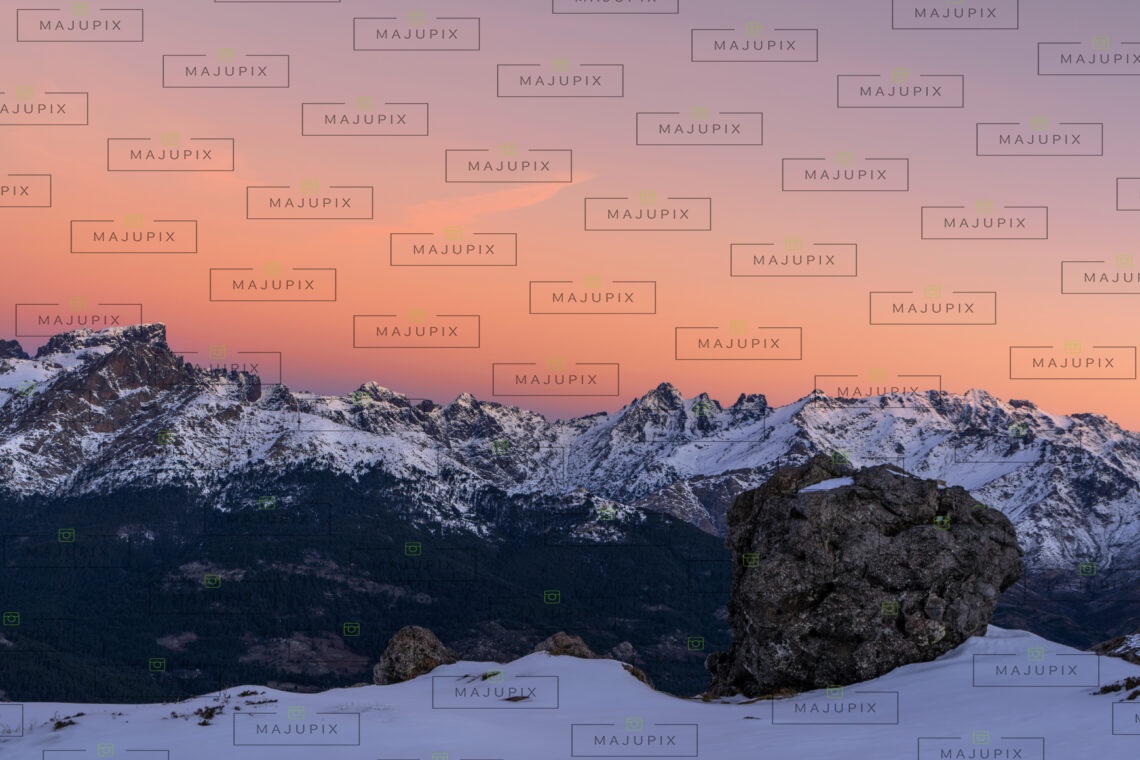 Lever de soleil au lac de Ninu