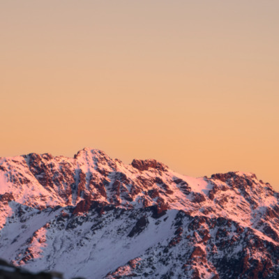 Lever de soleil au lac de Ninu