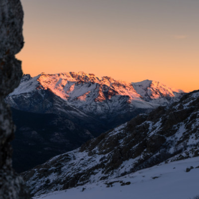Lever du soleil au lac de Ninu