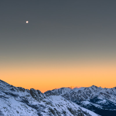 Lever de soleil au Lac de Ninu