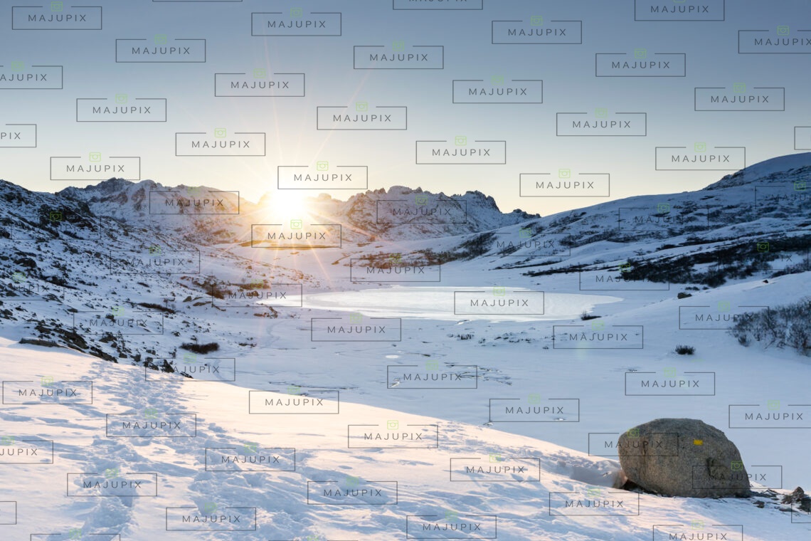 Lever de soleil au Lac de Ninu