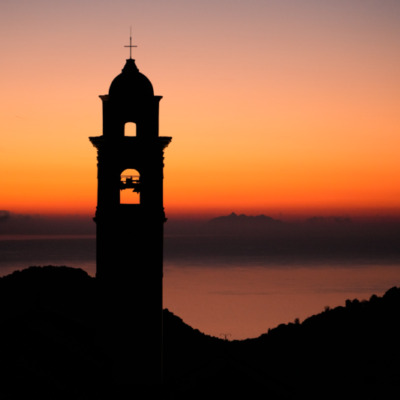 Lever de soleil à Mandriale