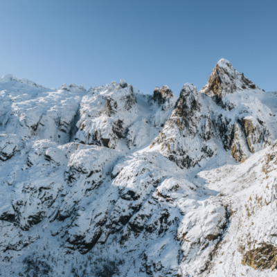 Montagne enneigées