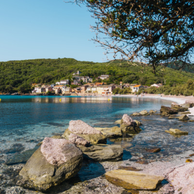 Plage et marine de Meria