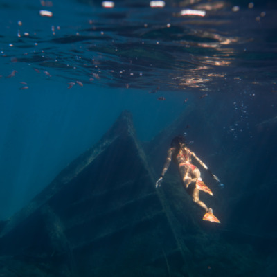Epave du Niagara à Calzarellu
