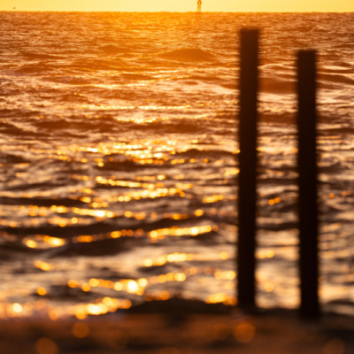 Lever de soleil à la plage de  l'Arinella