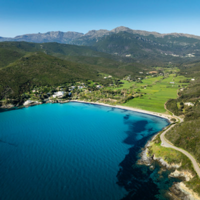 Plage de Misincu à Cagnano