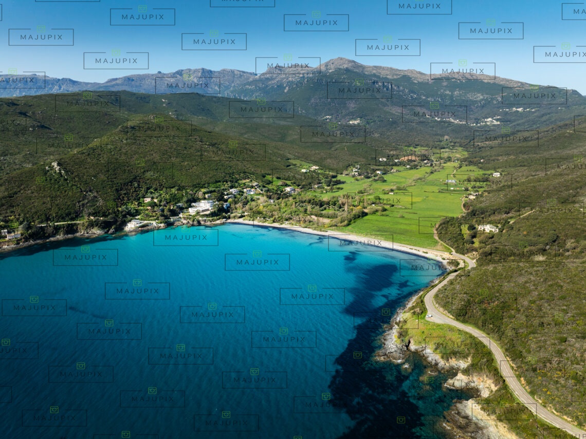 Plage de Misincu à Cagnano