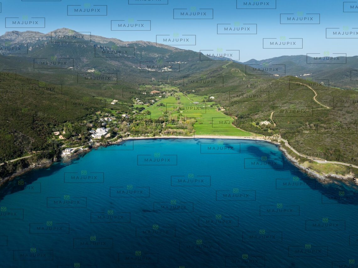 Plage de Misincu à Cagnano