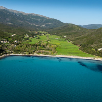 Plage de Misincu à Cagnano