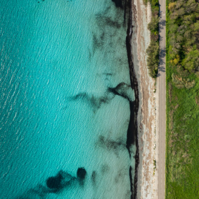 Plage de Misincu à Cagnano