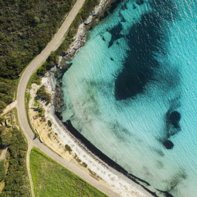 Plage de Misincu à Cagnano
