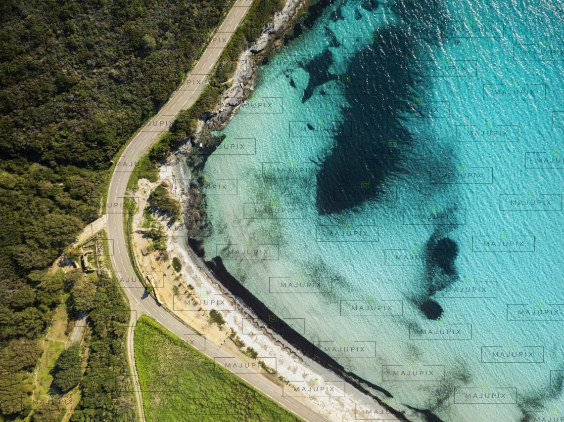 Plage de Misincu à Cagnano