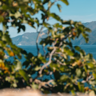 Vue sur la mer depuis Saint-Florent