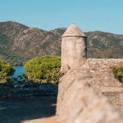 Lac et citadelle de Saint-Florent