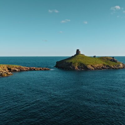Iles Finocchiarola depuis le sentier des douaniers