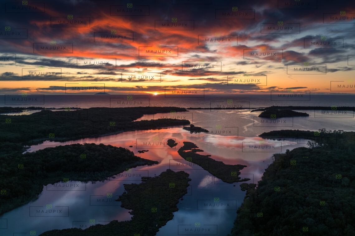 Lever de soleil à Terrenzana
