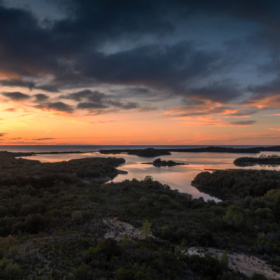 Lever de soleil à Terrenzana