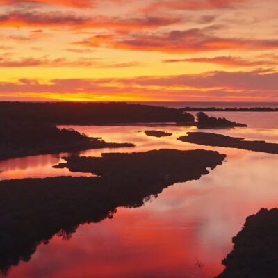 Lever de soleil sur Terrenzana