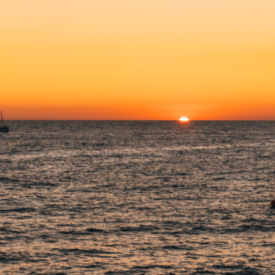 Lever se soleil à Bastia