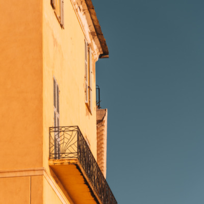 Vieux port de Bastia au lever de soleil