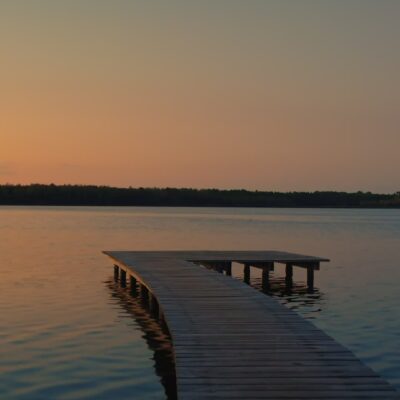 Lever de soleil à l'étang d'Urbinu